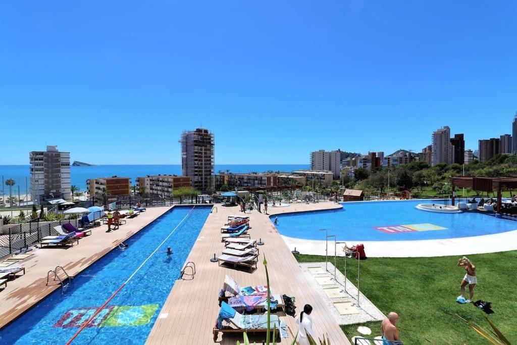 Luxury Apartment Residencial Sunset Drive - Benidorm, Espana المظهر الخارجي الصورة