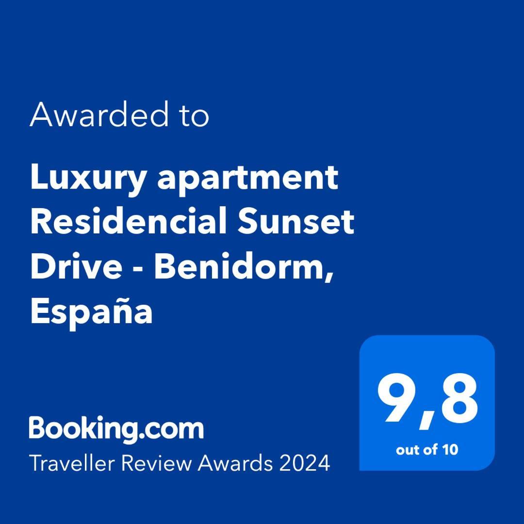 Luxury Apartment Residencial Sunset Drive - Benidorm, Espana المظهر الخارجي الصورة