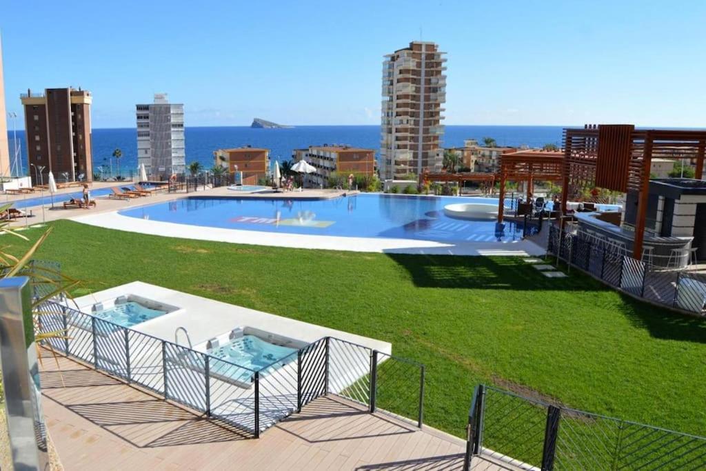 Luxury Apartment Residencial Sunset Drive - Benidorm, Espana المظهر الخارجي الصورة